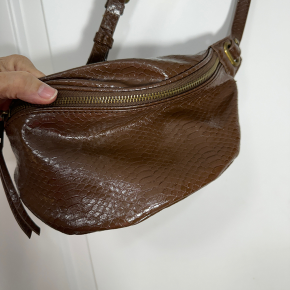 The Drop Preston Brown/Spice Fanny Pack Purse Adjustable - Picture 1 of 10